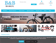 Tablet Screenshot of bb-bike.pl